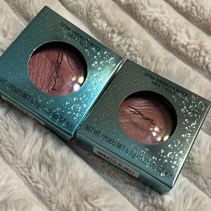 MAC LE Alluring Aquatics collection extra dimension blush lot of 2